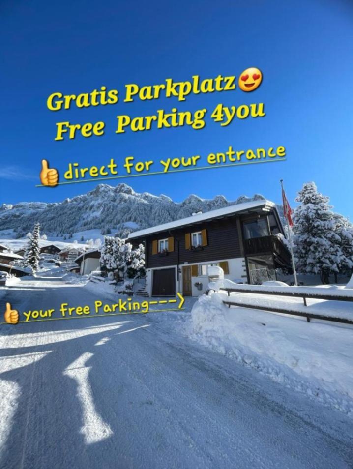 Free Spirit Chalet Fluehli Luaran gambar