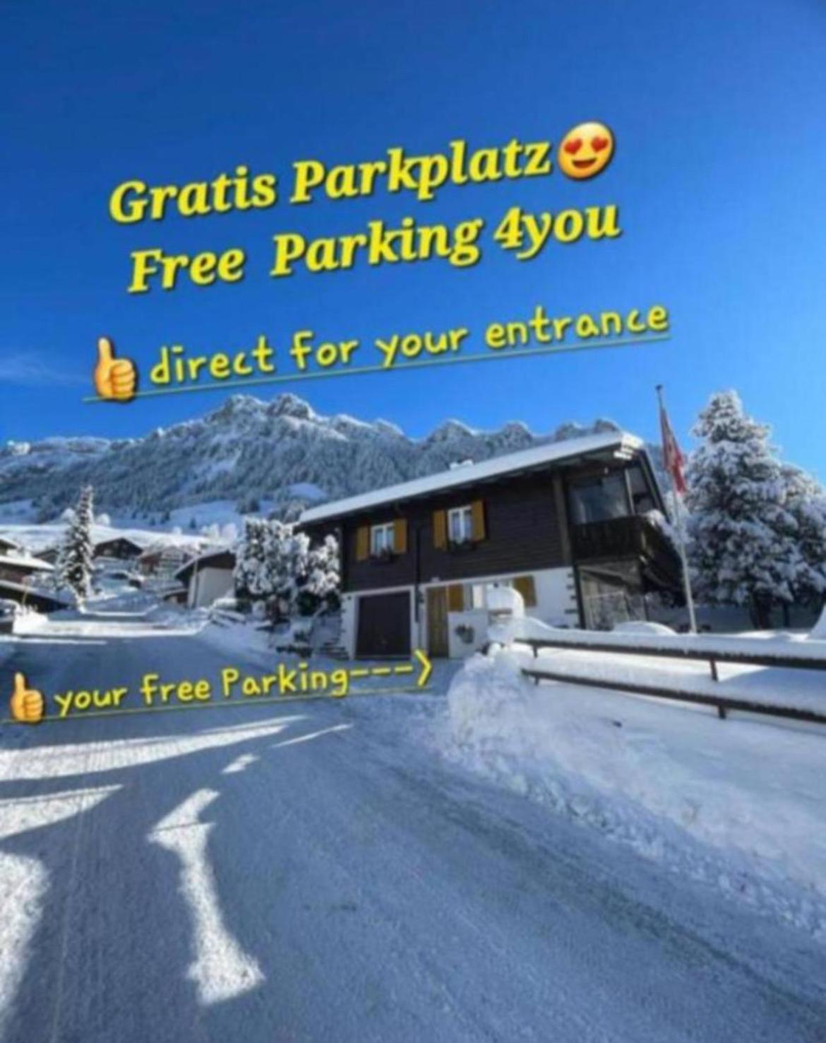 Free Spirit Chalet Fluehli Luaran gambar